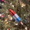 Tree Buddees Retro Patriotic Red White and Blue Popsicle Christmas Ornament